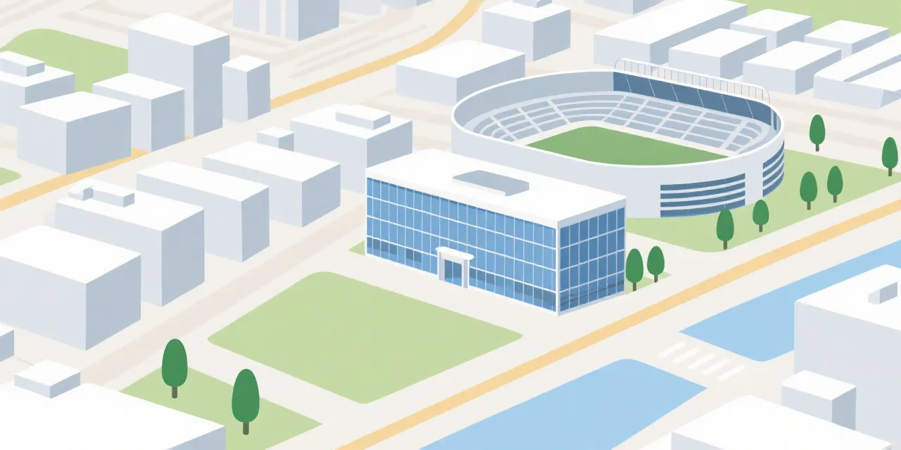 公司位置示意图